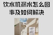 饮水机漏水的原因及解决方法（了解饮水机漏水的根源）