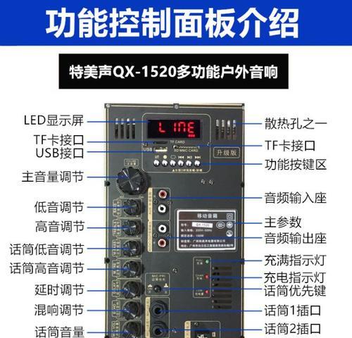 户外广场插卡音箱的使用方法是什么？